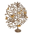 thumbnail image 2 of Brass World Brass Tree of Life Candle Holder Stand with Birds Sitting on Tree's Branch Traditional and Decorative Kalpavriksha (Brown & Gold 15x17 Inches), 2 of 4