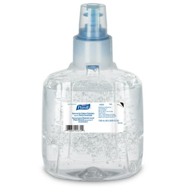 PURELL Advanced Green Certified Instant Hand Sanitizer Refill, 1200 mL, Gel, FragFree