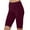 Wine, variant on Women's Biker Long Shorts Workout Sports High Waisted Shorts Solid Stretch Light Quick Dry Comfort Shorts Leggings