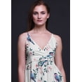 thumbnail image 4 of Bimba Bird Printed Adjustable Spaghetti Strap Long Maxi Dress Summer Beachwear-Small, 4 of 6