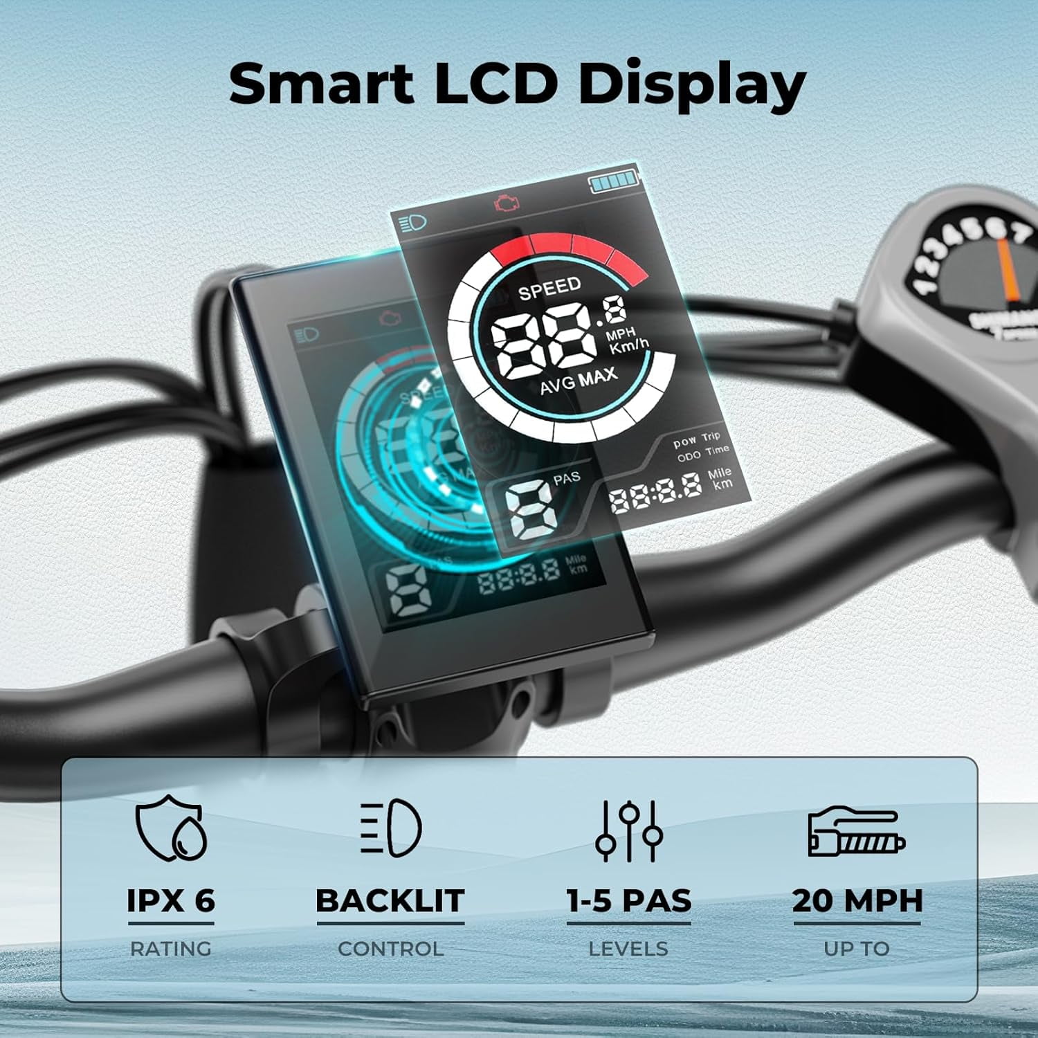 Oraimo Electric Bike For Adults, 750W Motor Peak 1000W 20" X 4.0 Fat Tire With Dual Shock Absorber Max 48v 20 8ah Dual Removable Battery Ebike With 4a 3h Fast Charge Complies To Ansi Can Ul2849