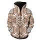thumbnail image 1 of Sudadera con cremallera estilo nacional retro para hombre, gran oferta 2024, con estampado 3D, divertida, genial, de gran tamaño, unisex, estilo hip hop, 1 of 6