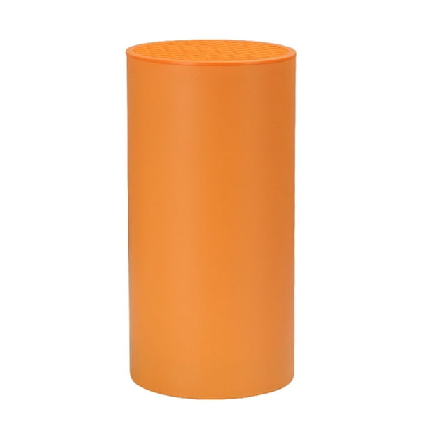 Soporte de almacenamiento Kearding para cuchillos de resina PP naranja