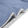 thumbnail image 5 of JTSRKL Mens Stylish Fake Two Piece Tops Crew Neck Button Placket Business Casual Long Sleeve Pullover Breathable Soft Textured Shirts, 5 of 8