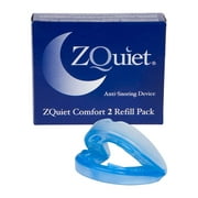 ZQuiet Anti Snoring Device, Comfort Size #2 Larger Refill Size Dental Mouthpiece for Better Sleep Health