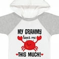 thumbnail image 4 of Inktastic Grammy Loves Me Grandchild Boys or Girls Baby Bodysuit, 4 of 5