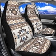 thumbnail image 3 of Jeiento Southwest Aztec Car Front Seat Cover for Women Men 2 Pcs Automotive Seat Cover Seat Protective Cushion for SUV Truck Washable Car Accessories, 3 of 7