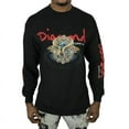 thumbnail image 2 of Diamond Supply Co. Men's Golden Snake Long Sleeve Tee T-Shirt in Black (Small, Black), 2 of 4