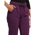 thumbnail image 3 of Scrubstar Women's Ultimate Stretch Twill Yoga Drawstring Cargo Jogger Scrub Pant, 3 of 8