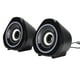 thumbnail image 5 of Altavoz de escritorio, subwoofer pesado alimentado por USB, minialtavoz LED de escritorio para ordenador portátil PalyStation4, luz azul negra, 5 of 14