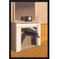 thumbnail image 1 of Time Transfixed - Masterpiece Classic - Artist: Rene Magritte c.1938 (24x36 Giclee Art Print, Gallery Framed, Black Wood), 1 of 4