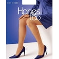 thumbnail image 2 of Silk Reflections Womens Too Day Sheer Reinforced Toe Pantyhose, 2 of 4