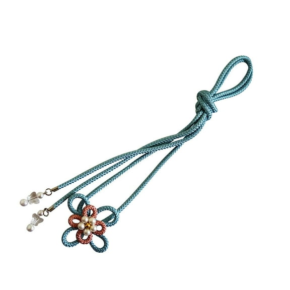 Obi Belt Tie and Accessory Obi Ornament Dressing Waistband Lady Traditional Floral Pattern Obi Belt Kimono Obi Japanese Belt for Party Girls Blue