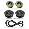 thumbnail image 2 of Pulley Belt Kit w/Sprockets: Fits Toro TimeMaster (20199/20200+) & TurfMaster (22205TE+), Exmark (ECKA30+), Replaces -4529/-2532+ | Tools, 2 of 6