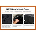 thumbnail image 4 of Classic Accessories QuadGear UTV Bench Seat Cover, Fits Polaris Ranger '02 - '08 models, Black, 4 of 7