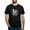Black, variant on - Alpha Sigma Phi Phoenix Black T Shirt - Mens Tri-blend T-Shirt