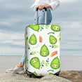 thumbnail image 4 of Wukai Kawaii Avocado Elastic Luggage Cover: Personalized Protection for Your Suitcase - Fits 19~29-inch, Washable & Durable Travel Companion-, 4 of 8