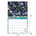 thumbnail image 2 of 2027 Calendar - 2027 Wall Calendar, Jan.2027 - Dec.2027, 12 Monthly Wall Calendars, Monthly Wall Calendar with Spiral Binding and Hanging Design for Home & Office Planning, Floral, C, 2 of 5
