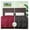 Dark Grey/Burgundy, variant on Reversible Comforter - Polyester and Rayon Derived from Bamboo Duvet Insert, All-Season, Down Filling - Machine Washable