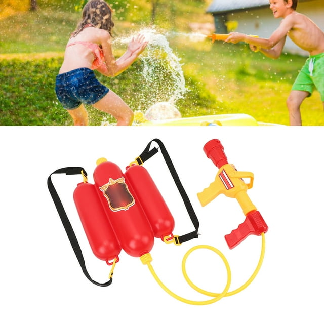 Juguetes de Agua de Mochila de Bomberos, Simulación Para Niños Juguetes de Bombero Multifuncio Fina Detallada Para Niños Pequeños