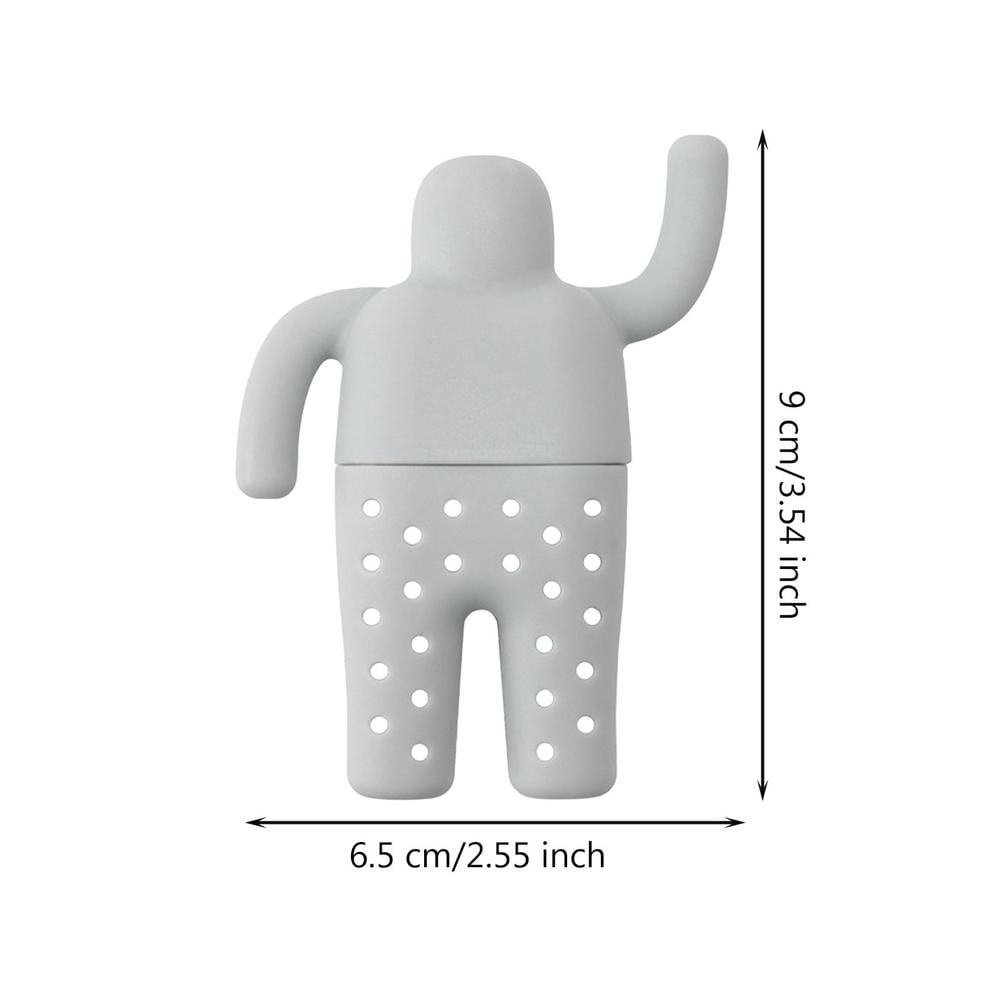 Buy Fovolat Tea Infuser Silicone Mr Little Man Tea Strainer Funny Tea Strainer & Steeper for