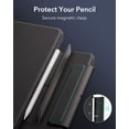 thumbnail image 5 of ESR Rebound 360 Keyboard Case for iPad Air 13" (M3/M2, 2024/2025) | Easy‑Set Magnetic Stand with Portrait & Landscape Modes | Multi‑Touch Trackpad & Removable Cover | Black, 5 of 9
