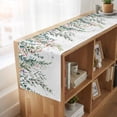thumbnail image 6 of Table Runners 70 Inches Long Dress Scarves, Green Leaves Farmhouse Coffee/Dining/Kitchen Table Decor, Holiday Table Runner, Eucalyptus Leaves Weeping Summer Botanical 13x70 Inch, 6 of 9