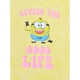 thumbnail image 2 of Despicable Me Girls Living the Good Life Mineral Wash Graphic Tank Top, Sizes 4-16, 2 of 3