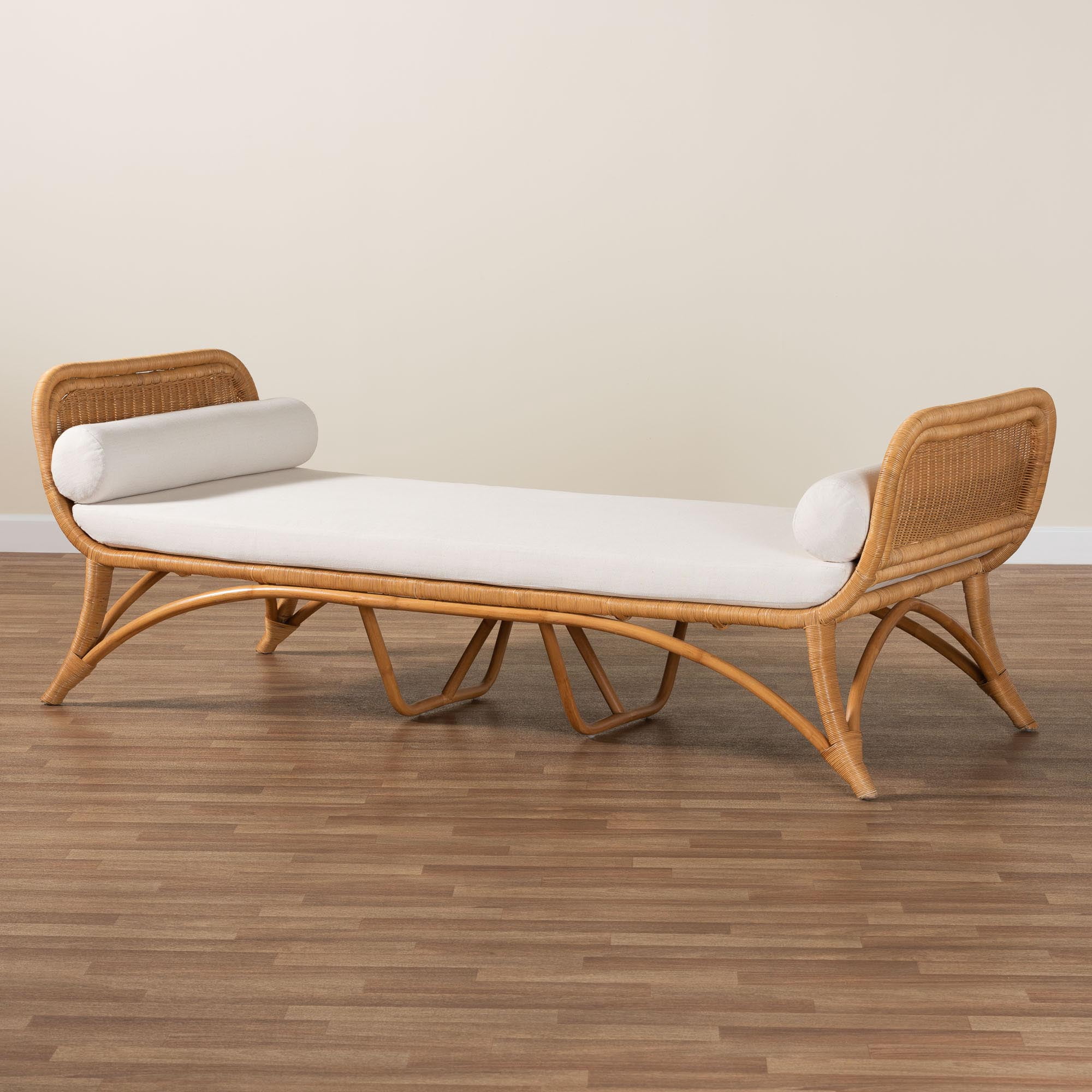 bali & pari Veve Boho Daybed, Light Honey