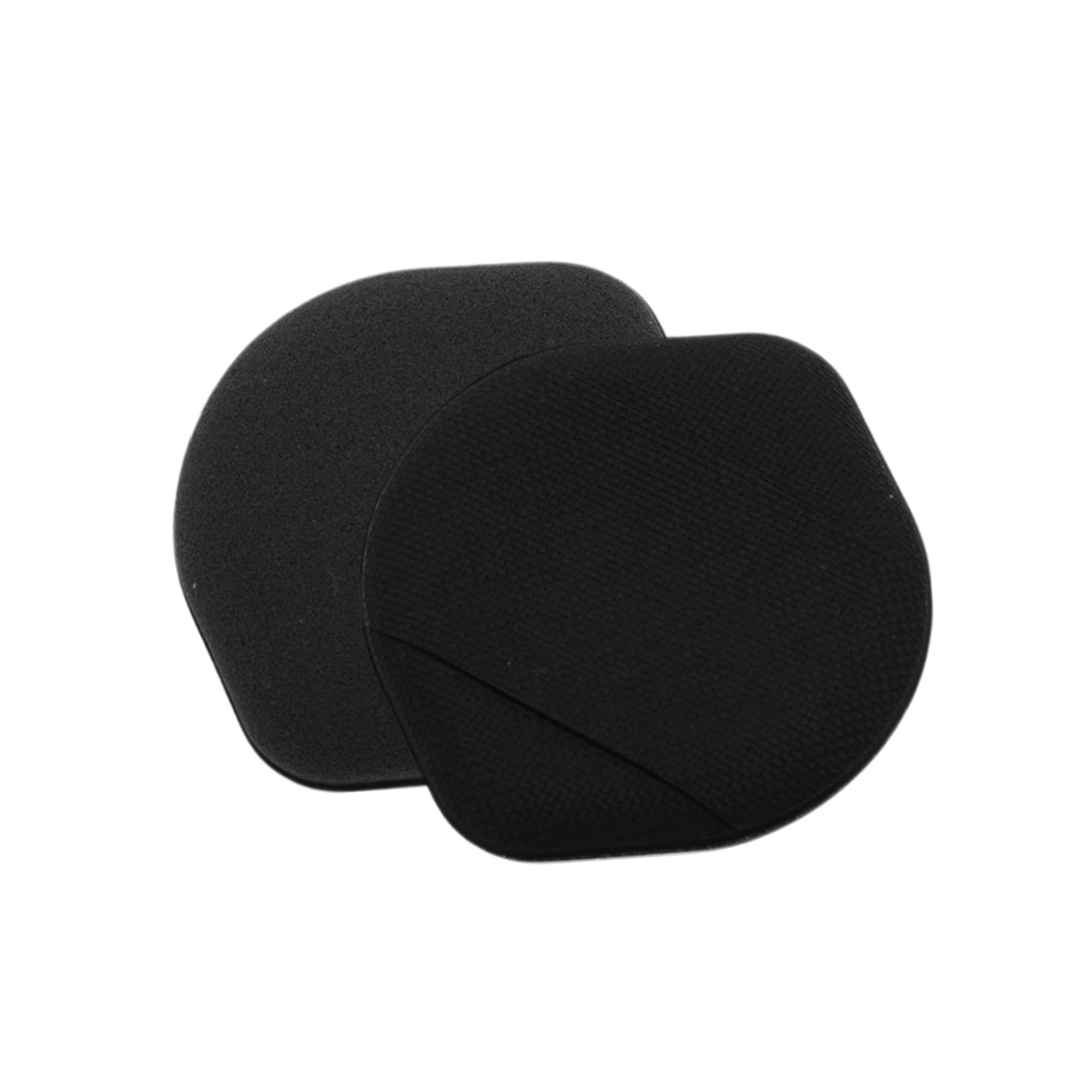 Unique Bargains 5 Pcs Gourd Shape Face Makeup Sponge for Travel Black