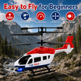 thumbnail image 2 of JoyStone Rescue Helicopter Toy for Kids, 2.4GHz Remote Control Helicopter with 2 Speed Modes, 30+ Min Flight Time, LED Lights & Altitude Hold, RC Toys for Boys Girls Beginner, 2 of 9