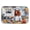 MultiColor, variant on Brussels Griffon The Chef Dish Drying Mat 14 in x 21 in