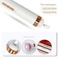 thumbnail image 5 of Mini Electric Nail Drill, Pink - Mini Electric Nail Grinder & Polisher Manicure Set with 5 Bits for Dead Skin Removal, Nail Art Easter Mother'S Day Nail, 5 of 7
