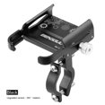 thumbnail image 1 of Soporte para manillar a prueba de golpes Soporte para teléfono para bicicleta Equipo de ciclismo (Negro), 1 of 7