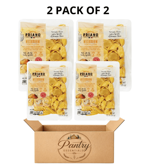 Priano Mushroom Tortelloni 2-Pack Pasta