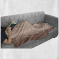 thumbnail image 6 of Abstract Soft Flannel Fleece Throw Blanket, Abstract Smooth Surface Image Diagonal Lines with Ombre Details, Cozy Plush for Indoor and Outdoor Use, 60" x 80", Dried Rose Blush, by Ambesonne, 6 of 6