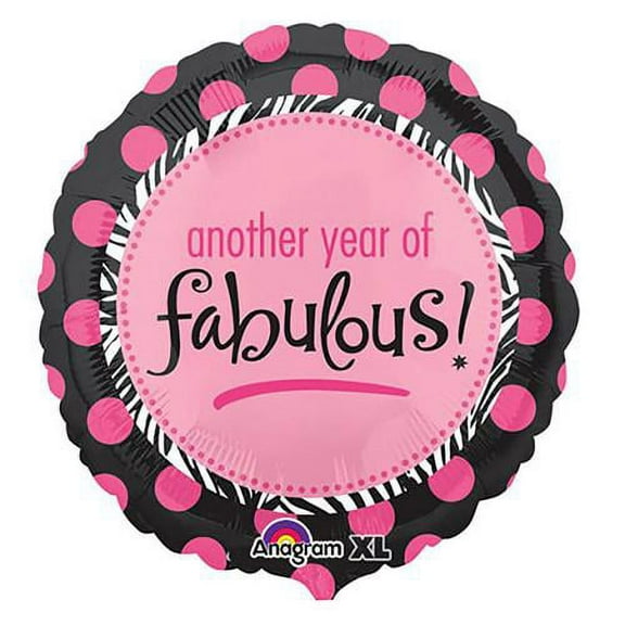 LOONBALLOON Anniversary Balloons, 18″ ANOTHER YEAR OF FABULOUS