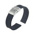 thumbnail image 2 of fastboy Watch Accessories Silicone Strap Black Mesh Double Press Safety Buckle, 2 of 2