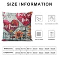 thumbnail image 5 of YINGXI  Pillow Covers, Throw Pillow Covers, for Women Men Teen Girls, Best Friend Birthday Gifts for Women, for Christmas 18x18in, 5 of 5