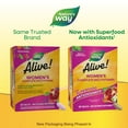thumbnail image 5 of Nature’s Way Alive! Women’s Complete Multivitamin Tablets, B-Vitamins, Superfood Antioxidants, 50ct, 5 of 10