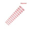 thumbnail image 2 of 1 Set Glue on Nails Medium Length Files Press on Decorations Stick Full Cover Wraps Art Decals Artificial Beauty Tool Manicure Kit Decorations 11, 2 of 6