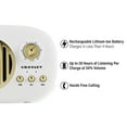thumbnail image 2 of Crosley Piper Retro Portable Bluetooth Speaker with Microphone, Rechargeable, Modern, Vintage, 2 of 11