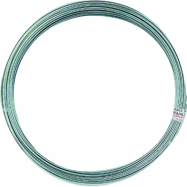 Cable de tendedero Hillman de acero galvanizado, 30 m, 18 Ga