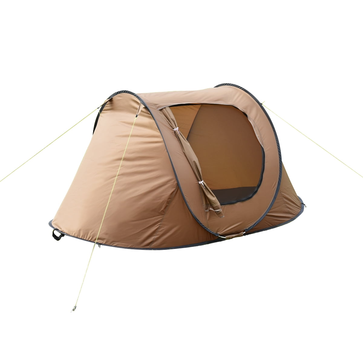 Camping Tent Waterproof Hiking Shelter 23 Person Dark BlueBrown