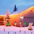 thumbnail image 3 of HIBIBUD Christmas Decorations Outdoor,5 Pack 18" Candy Christmas Decorations Outdoor with Brighter Led,Solar Christmas Pathway Lights for Yard Xmas, 3 of 7