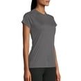 thumbnail image 4 of Champion Double Dry 4.1 oz. V-Neck T-Shirt (CW23) Stone Grey, 2XL, 4 of 5