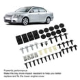 thumbnail image 3 of Undertray Cover Screws , Engine Chassis  Clips Strong Clamping Force Compact  For Car Door For Avensis, 3 of 8