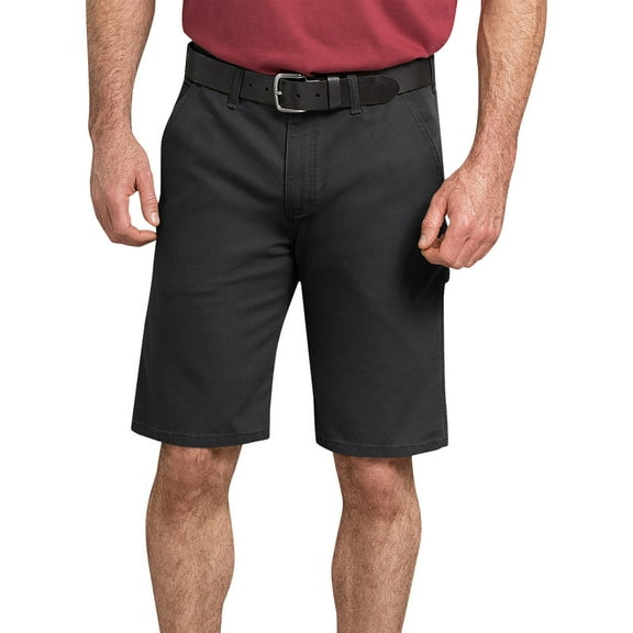 Men's Dickies TOUGH MAX Duck Carpenter Shorts Color: Black Size: 30