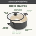 thumbnail image 4 of GreenPan Essence 10 Piece Ceramic Nonstick Cookware Set, Graphite, 4 of 8