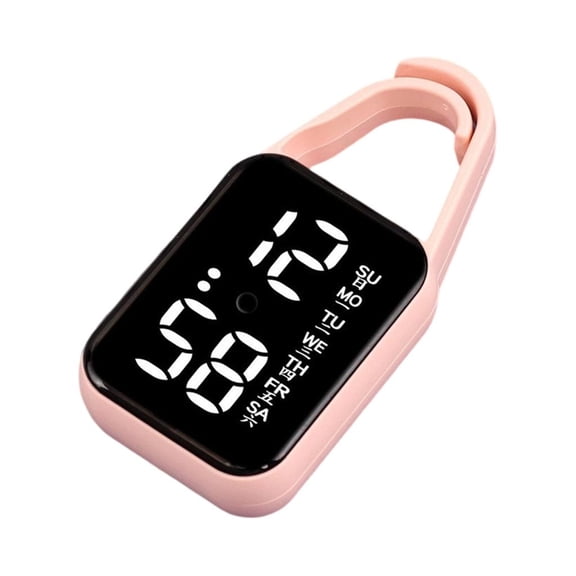 Giaone Keychain Pocket Watch Touch Digital Watch Led Electronic Hanging Watch Gift